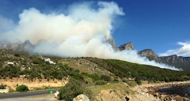 South Africa, Western Cape, Cape Town, Mother City, Safety and Security Directorate, Vegetation fires, Veldfires, Firefighters, Wildfires, Mayoral committee member JP Smith, Fire season