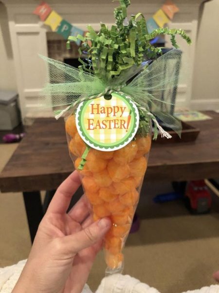 Easter gift carrot treats