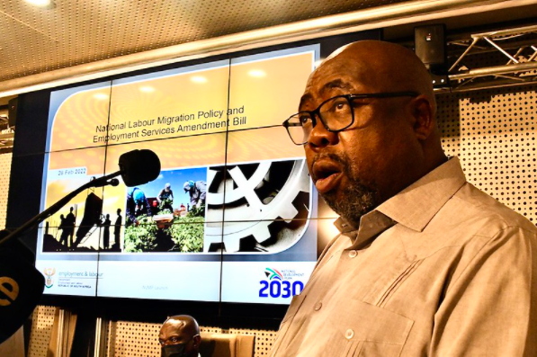 Labour Minister Thulas Nxesi says Government will introduce quotas on the number of documented foreign nationals that can be employed in SA