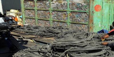 Two arrested, tons of Prasa cables seized in Maitland